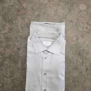 Eton Men's Subtle Gray Dress Shirt